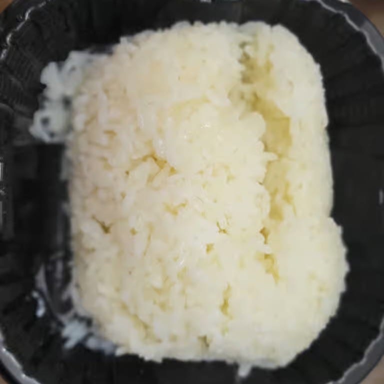 Steamed Rice.