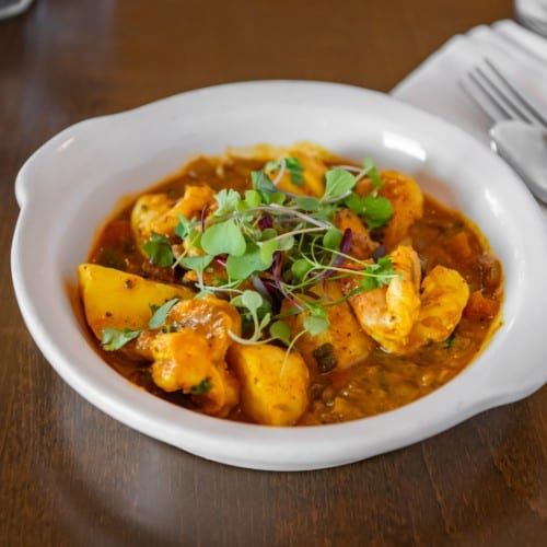 Shrimp Vindaloo.
