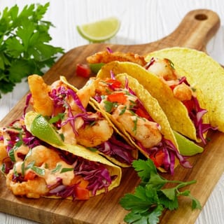 Crispy Shrimp Tacos