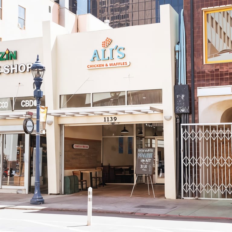 Welcome to Ali’s Chicken & Waffles