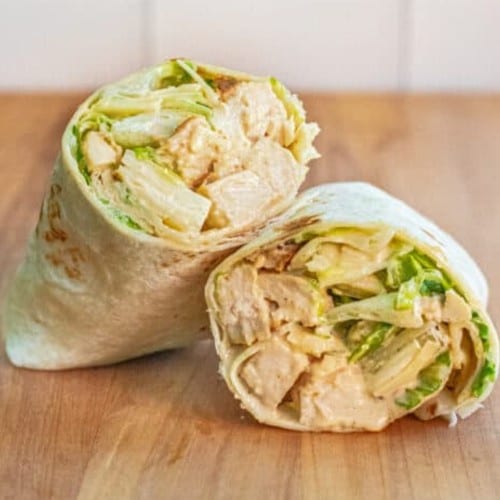 Chicken Caesar Wrap.