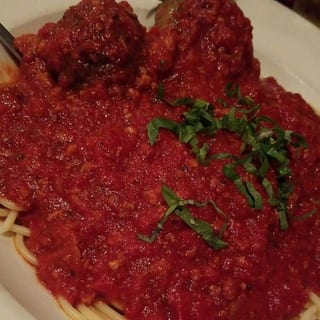 Spaghetti Meatballs Bolognese