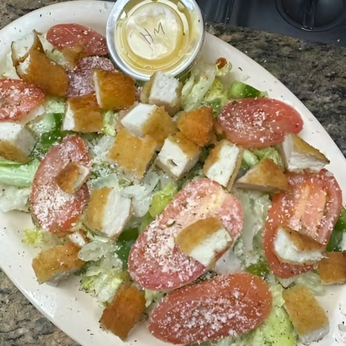 Crispy Chicken Garden Salad.