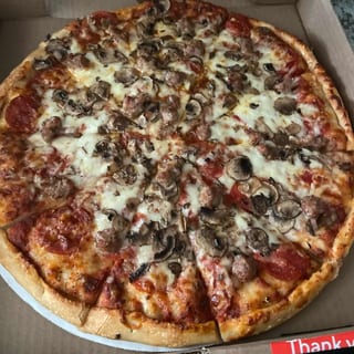 Three Toppings Pizza