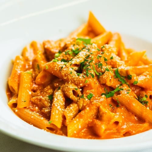 Penne ala Vodka.