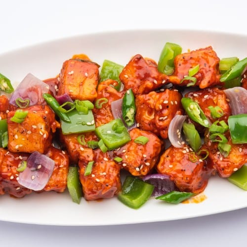 Chili Paneer.