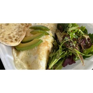 Costa Rican Chicken & Avocado Omelette