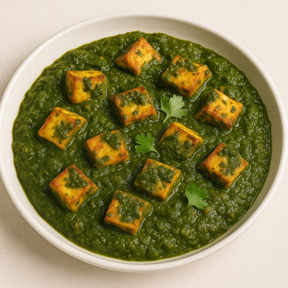 Saag Paneer.