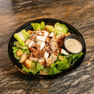 Caesar Chop Salad with Chicken