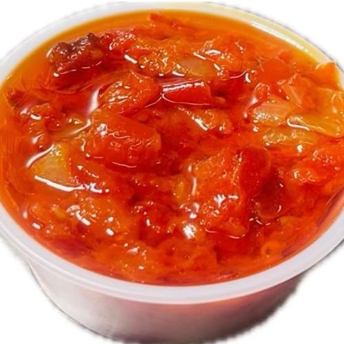 Delish pepper sauce.