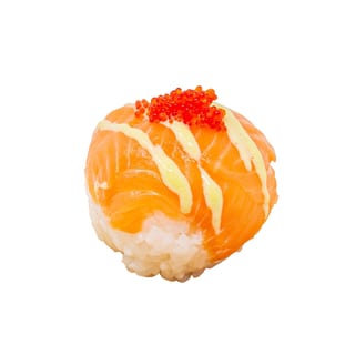 Salmon Sushi Ball - 三文鱼寿司球 - Bolita de Sushi de Salmón