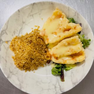 White Snow Prawn Lunch