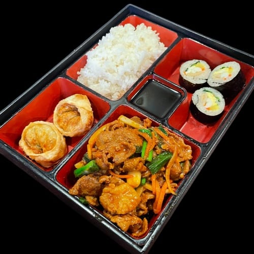 Pork Galbi Lunch Box.