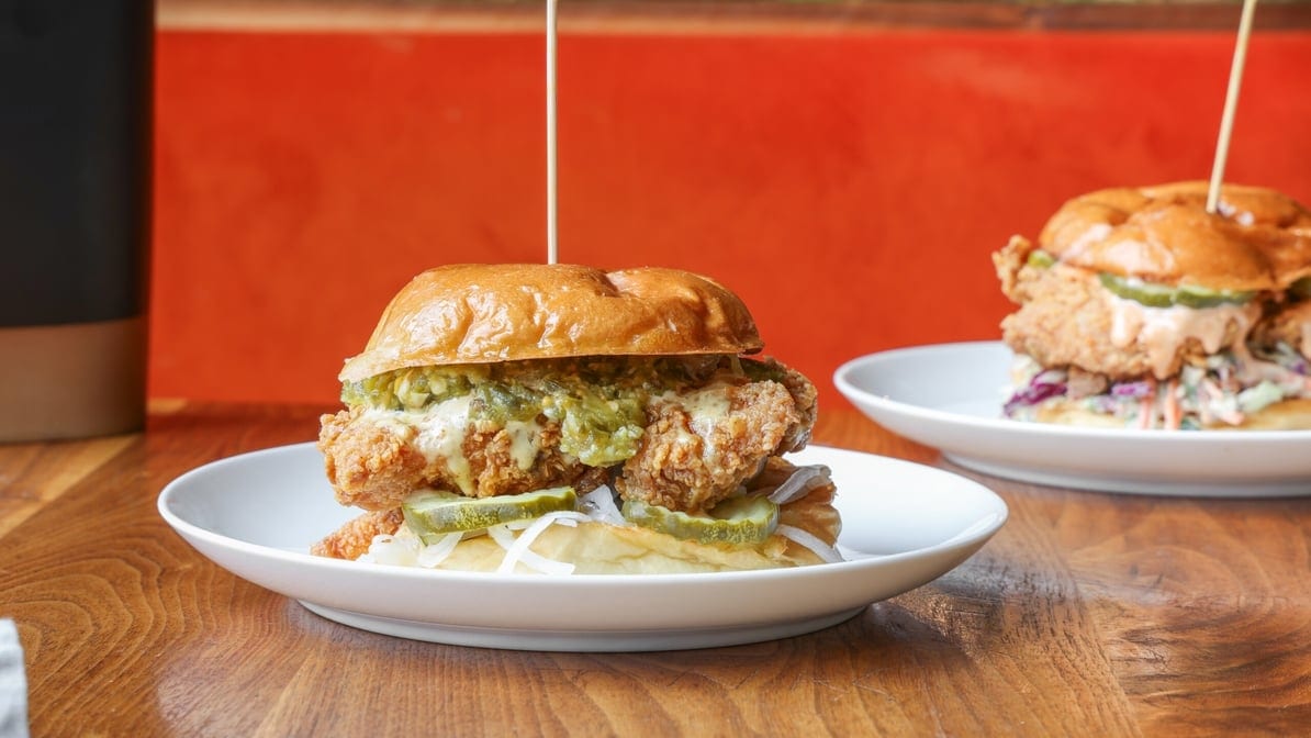 Spicy Chicken Sandwich.