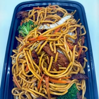 Boneless ribs lo mein
