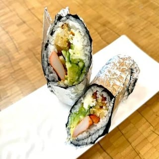 Crab Monster Burrito