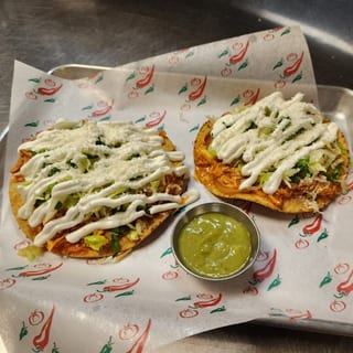 Tostadas Tinga