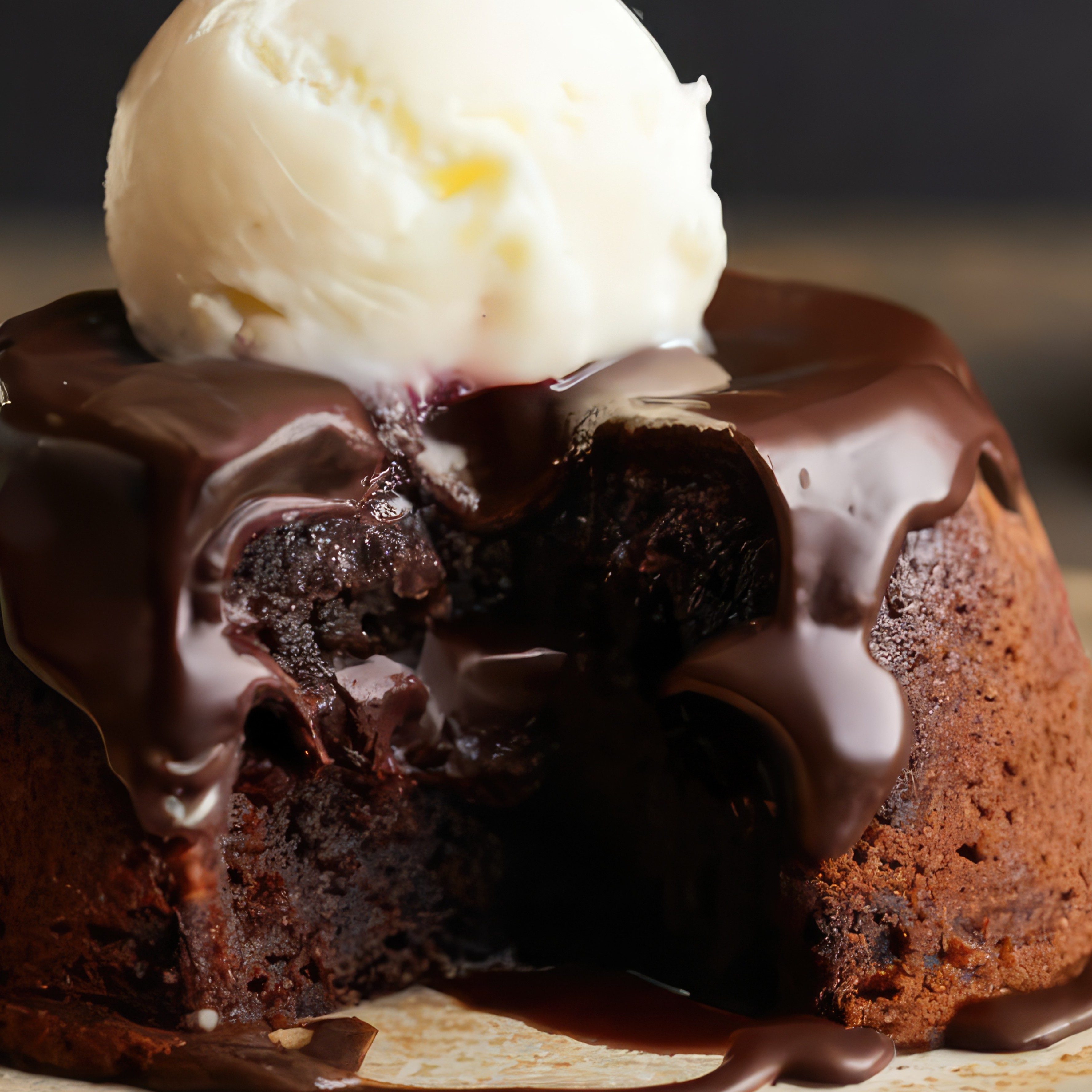 Molten Lava Cake.
