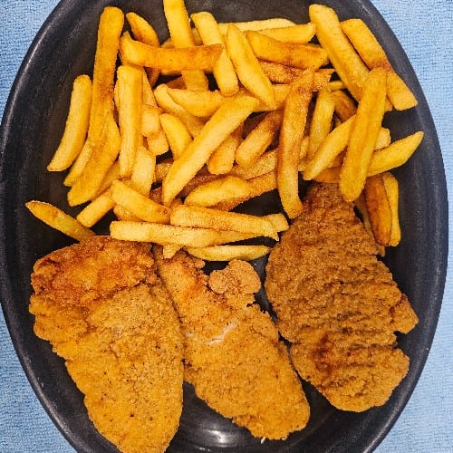 K# 5 Chicken Fingers & Fries.