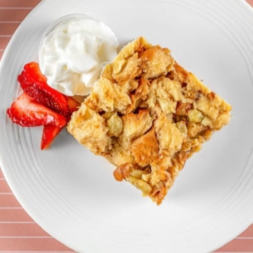 Homemade Kentucky Bread Pudding.