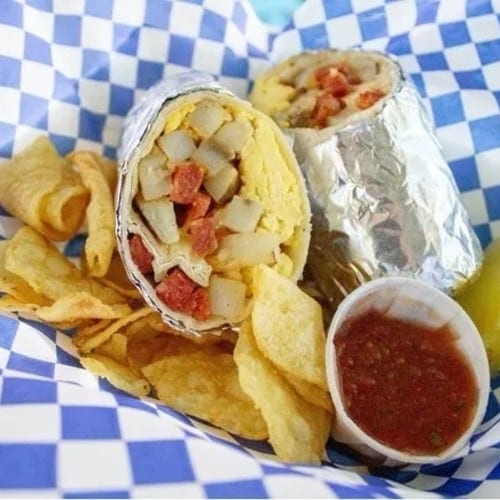 Local Bomber (Breakfast Burrito).