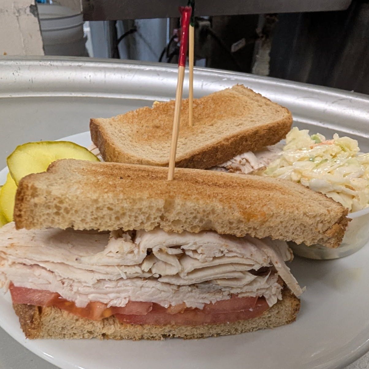 Roast Turkey Sandwich.