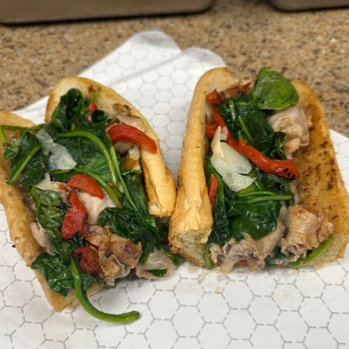 Roasted Pork Loin Sandwich.