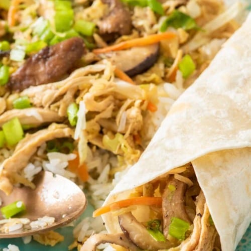 Moo Shu Chicken (With 5 Pancakes).