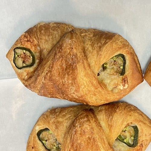 1  Ham Jalapeño and Swiss Croissant.