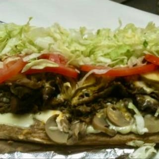 #15a  Whole Cheese Steak Bomb Sub.