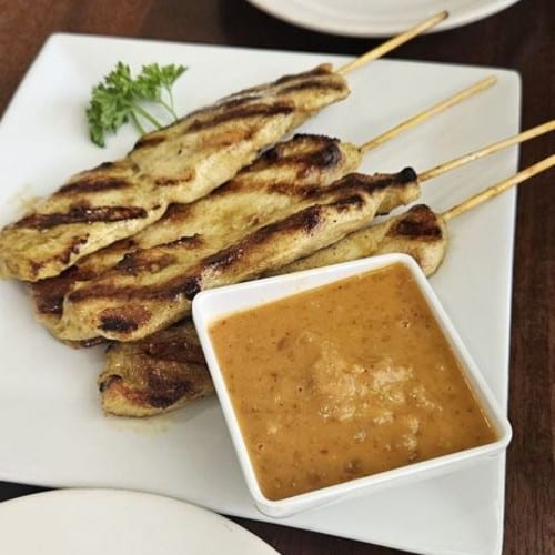 Chicken Satay.