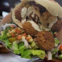 Falafel Pita.