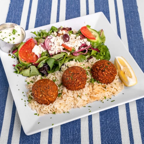 Falafel Platter.
