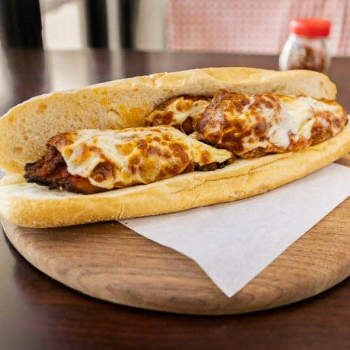 Chicken Parmigiana Sub.