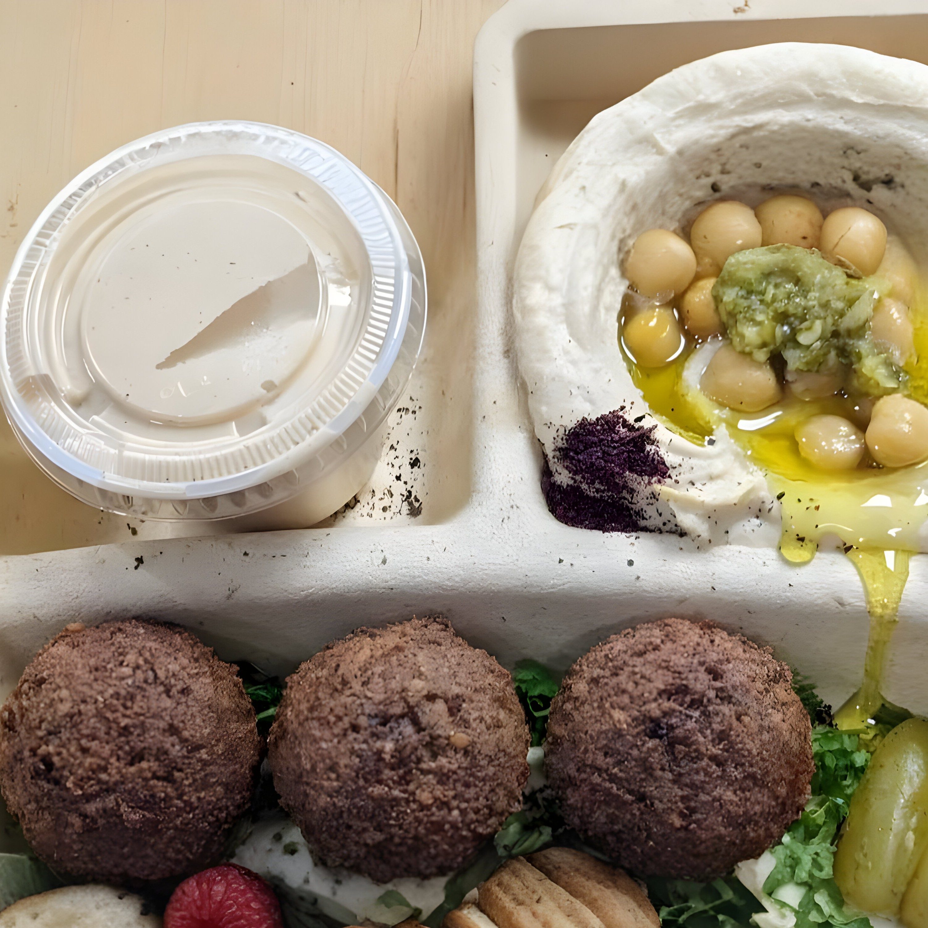 Falafel Plate.