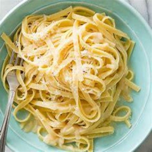 Kids Linguine with butter.