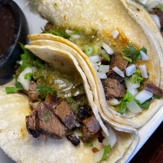 Traditional Tacos (2 Tacos) Lunch