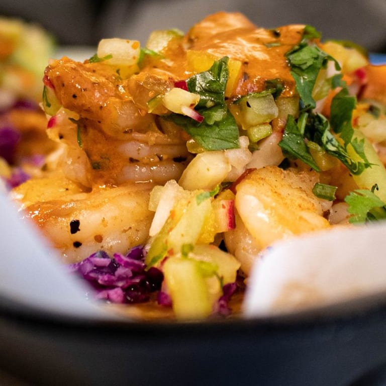 Our Signature Shrimp Taco