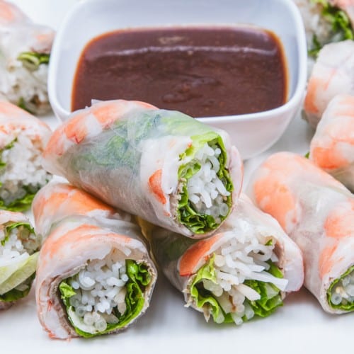 A3. Fresh Summer Rolls.
