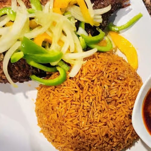 Jollof Rice & Tilapia Full Size.