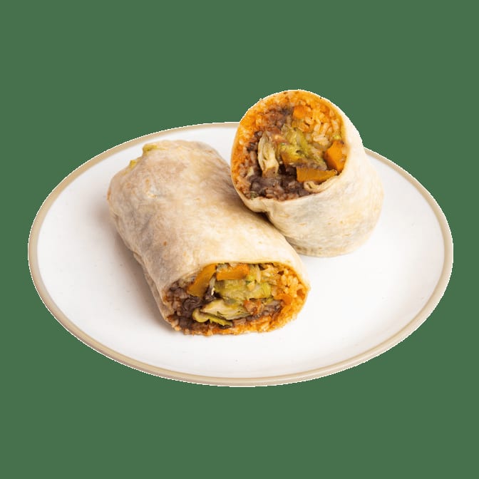 Veggie Burrito.