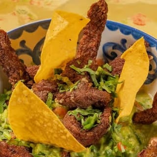 Crunchy Chicharrón de Ribeye