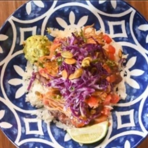 Pork or Chicken Bowl.