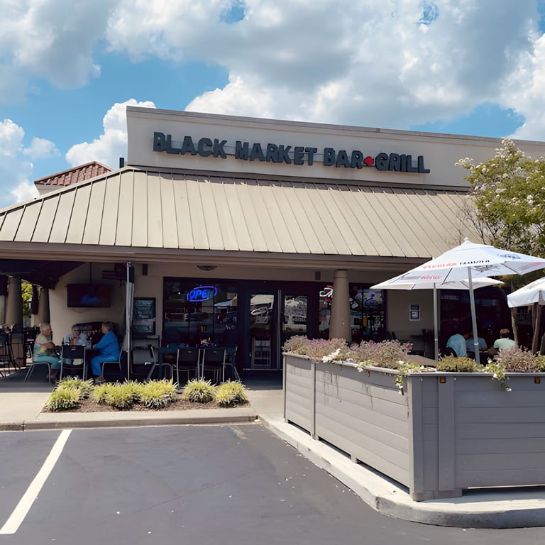 Welcome to Black Market Bar & Grill 🏡