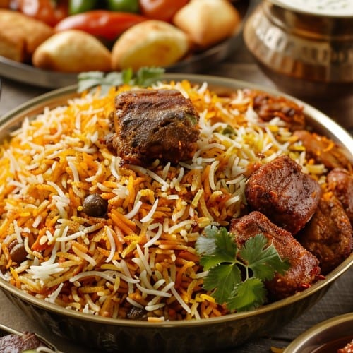 Lamb Biryani.