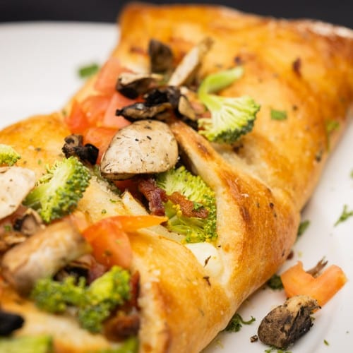 Veggie Lovers Stromboli.