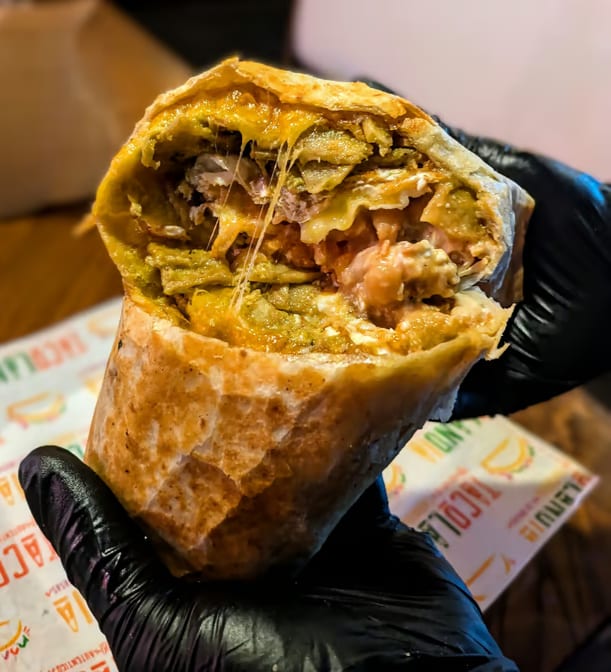 Chilaquiles / AM Burrito.