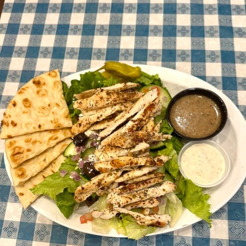 Chicken Greek Salad.