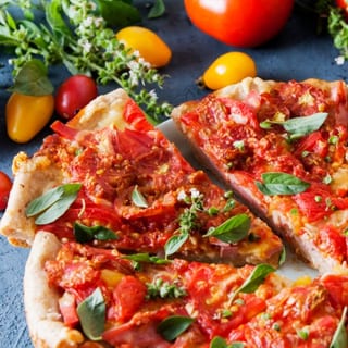 Bruschetta Tomato Pizza