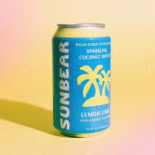 Sunbear Sparking Coconut Water - Lemon Lime.